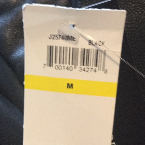 JONES NY WOMENS FALL LIGHTWEIGHT LEATHER COAT - Picture 16 of 16